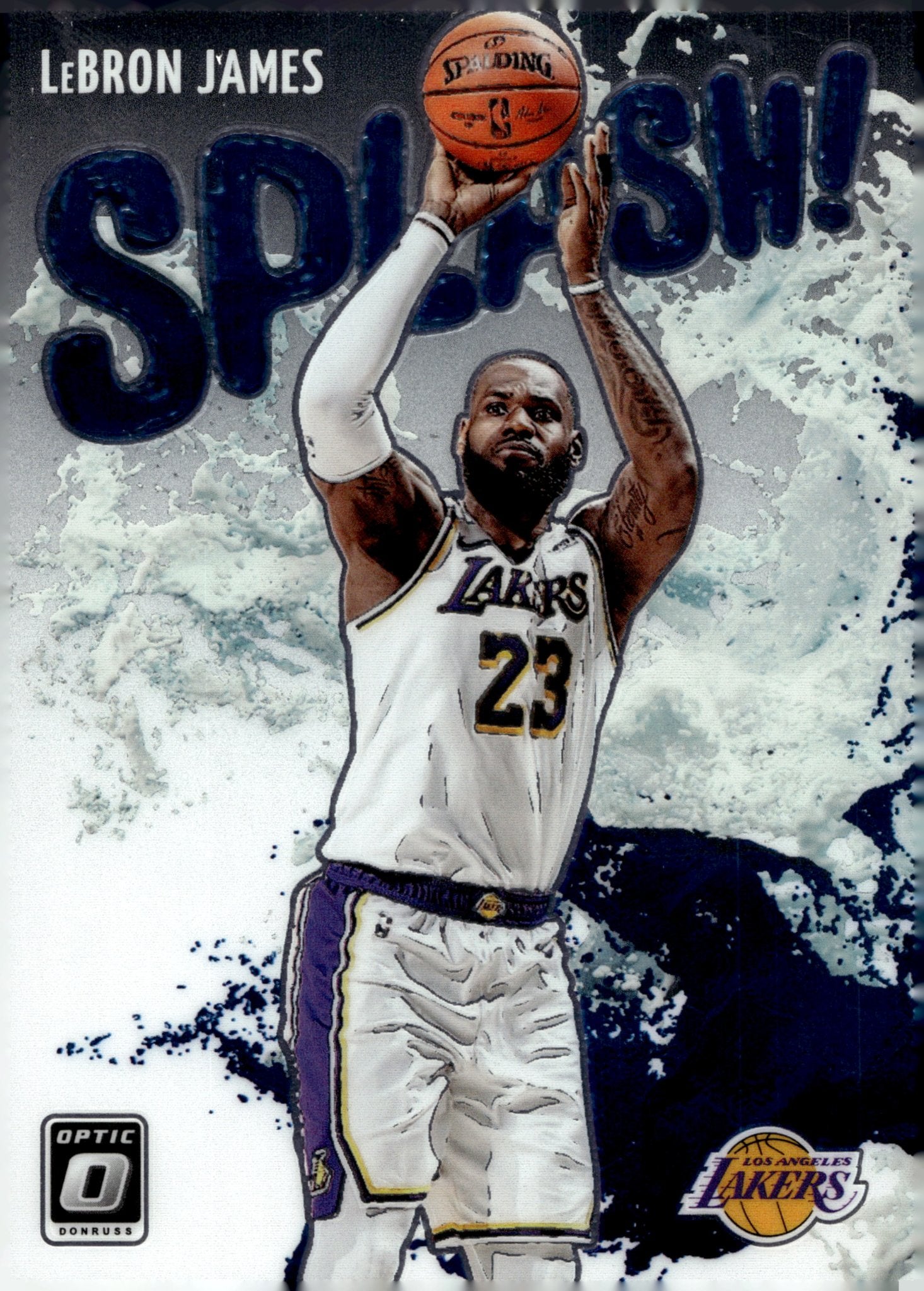 LeBron James 2021 - 22 Panini Donruss Optic Splash! #11 - Collector Store LLC