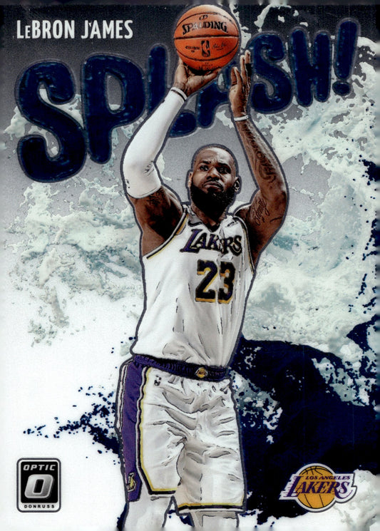 LeBron James 2021 - 22 Panini Donruss Optic Splash! #11 - Collector Store LLC