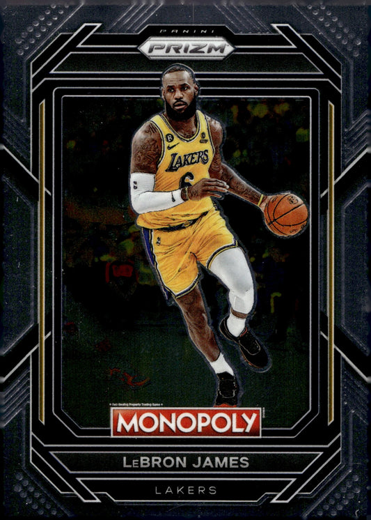 LeBron James 2022 - 23 Panini Prizm Monopoly #40 #2 - Collector Store LLC