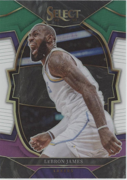 LeBron James 2022 - 23 Panini Select Tri Color Prizm #26 - Collector Store LLC