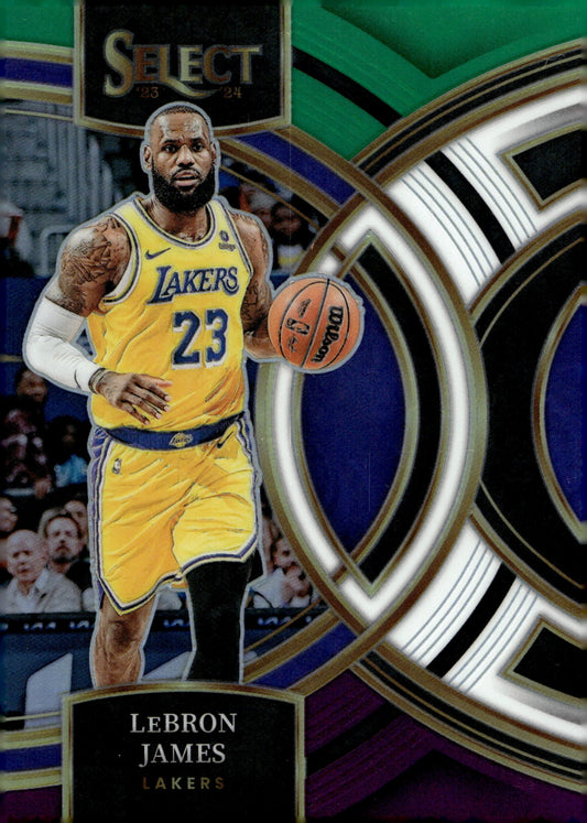 LeBron James 2023 - 24 Panini Select Tri Color Prizm #135 - Collector Store LLC