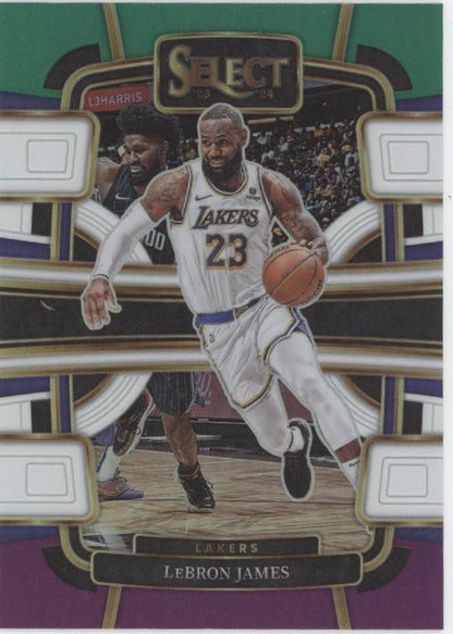 LeBron James 2023 - 24 Panini Select Tri Color Prizm #66 - Collector Store LLC