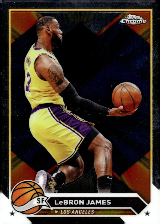 LeBron James 2024 Topps Chrome #23 - Collector Store LLC