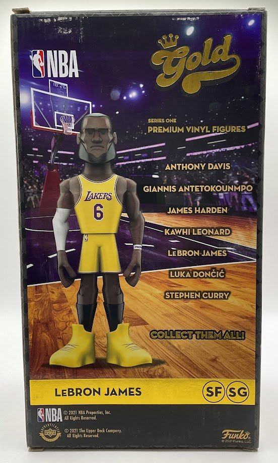 LeBron James Funko Gold Chase NBA Los Angeles Lakers - Collector Store LLC