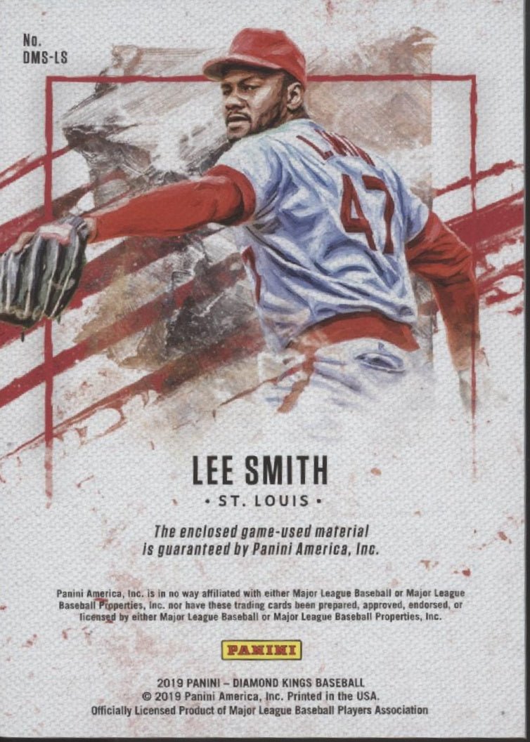 Lee Smith 2019 Panini Diamond Kings Dual Swatch 21/99 #DMS - LS - Collector Store LLC