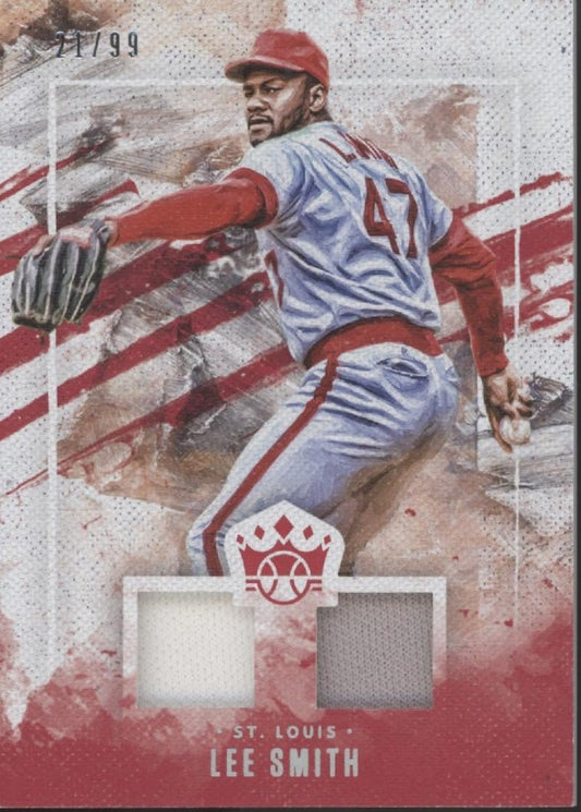 Lee Smith 2019 Panini Diamond Kings Dual Swatch 21/99 #DMS - LS - Collector Store LLC