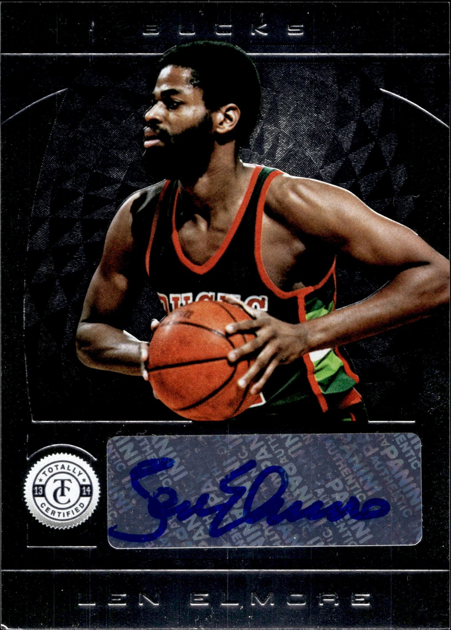 Len Elmore 2013 - 14 Panini Totally Certified Auto #175 - Collector Store LLC