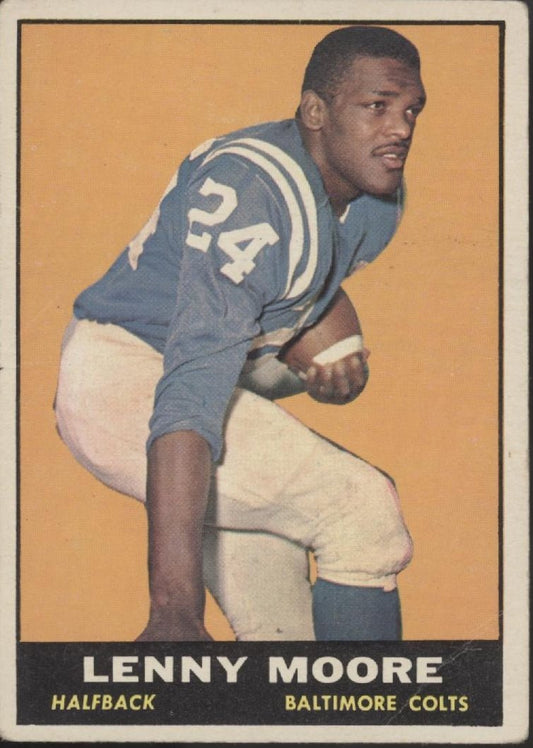 Lenny Moore 1961 Topps #2 Baltimore Colts GD - Collector Store LLC