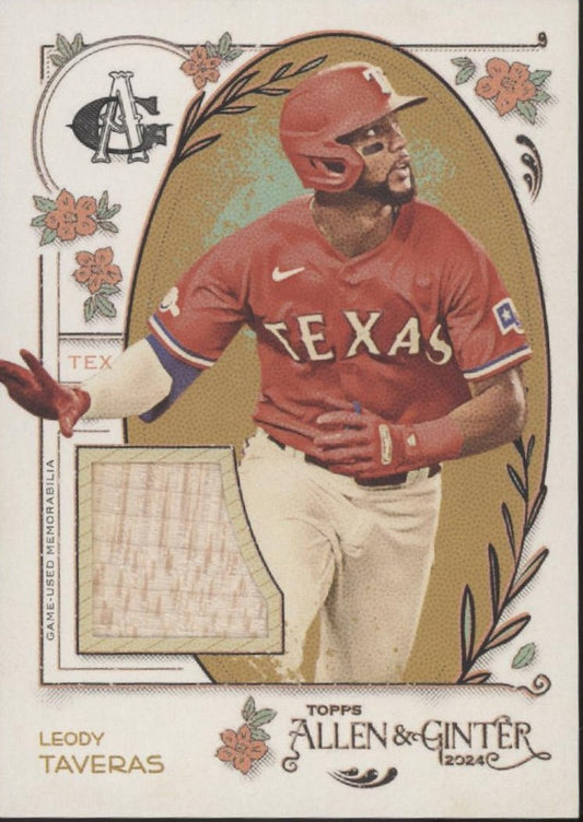 Leody Taveras 2024 Topps Allen & Ginter Bat Relic #AGR - LT - Collector Store LLC