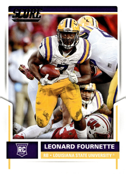 Leonard Fournette 2017 Panini Score RC #347 - Collector Store LLC