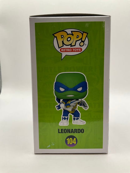 Leonardo Funko Pop! Power Rangers x TMNT #104 2022 Summer Convention - Collector Store LLC