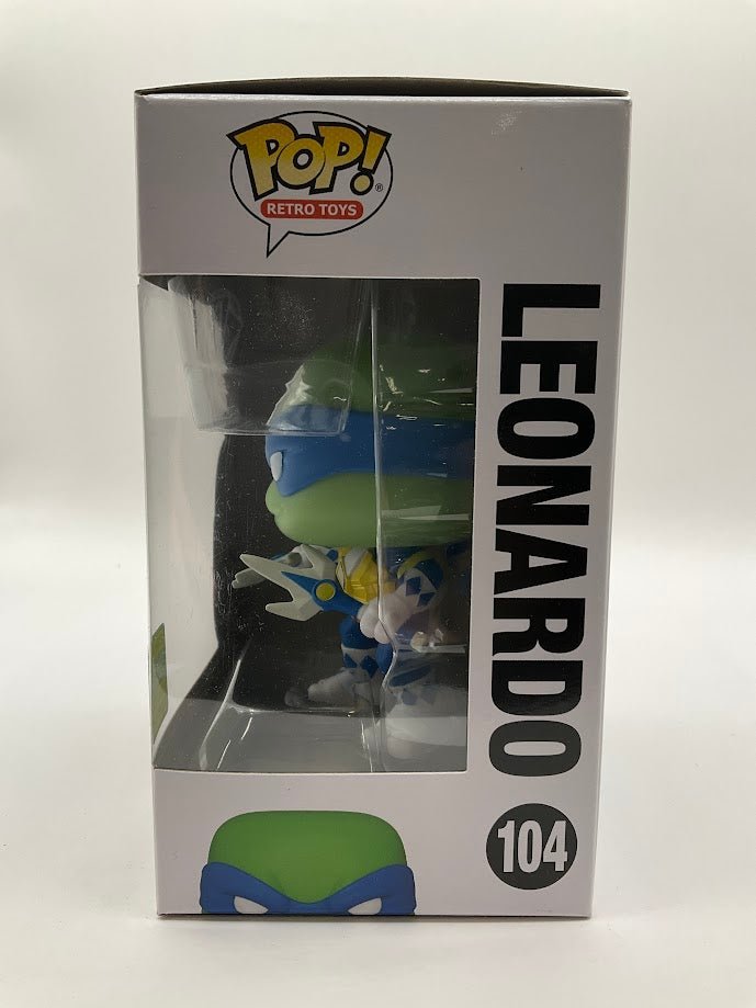 Leonardo Funko Pop! Power Rangers x TMNT #104 2022 Summer Convention - Collector Store LLC