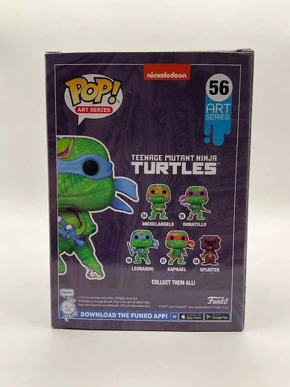 Leonardo Funko Pop! Teenage Mutant Ninja Turtles #56 Art Series Target Exclusive - Collector Store LLC