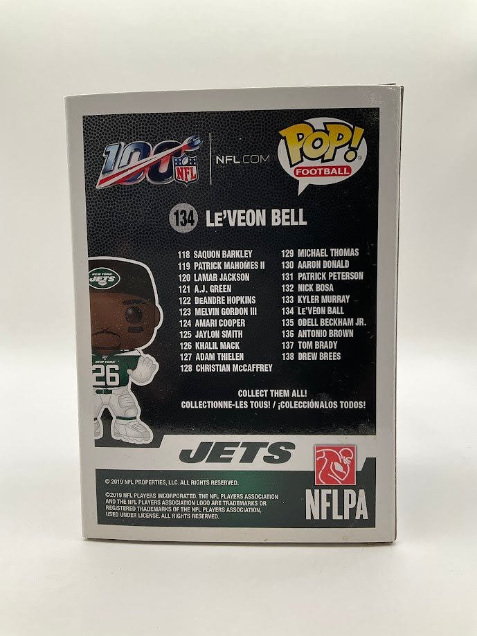 Le'Von Bell Funko Pop! New York Jets #134 - Collector Store LLC