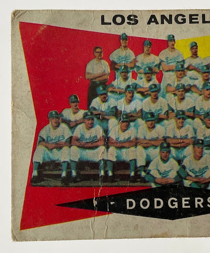 Los Angeles Dodgers 1960 Topps Checklist #18 PR - Collector Store LLC