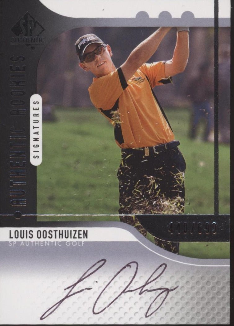 Louis Oosthuizen 2012 Upper Deck SP Authentic RC Auto 440/699 #110 #6 - Collector Store LLC
