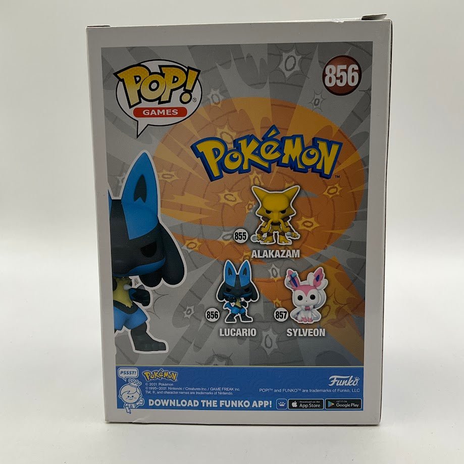 Lucario Funko Pop! Pokemon #856 - Collector Store LLC