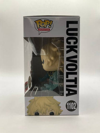 Luck Voltia Funko Pop! Black Clover #1102 GITD Chase AAA Anime Exclusive - Collector Store LLC