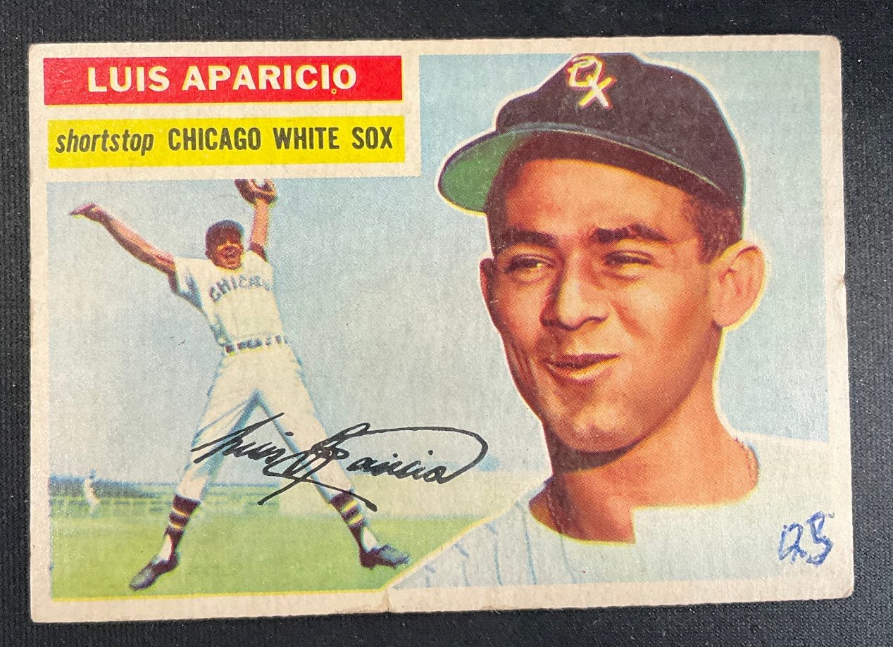 Luis Aparicio 1956 Topps RC #292 Chicago White Sox GD - Collector Store LLC