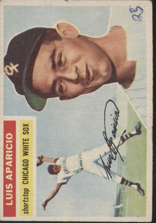 Luis Aparicio 1956 Topps RC #292 Chicago White Sox GD - Collector Store LLC