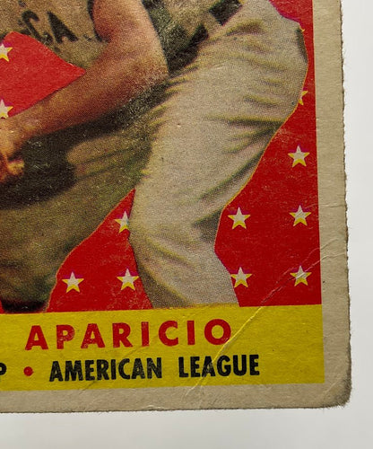 Luis Aparicio 1958 Topps #483 Chicago White Sox GD - Collector Store LLC