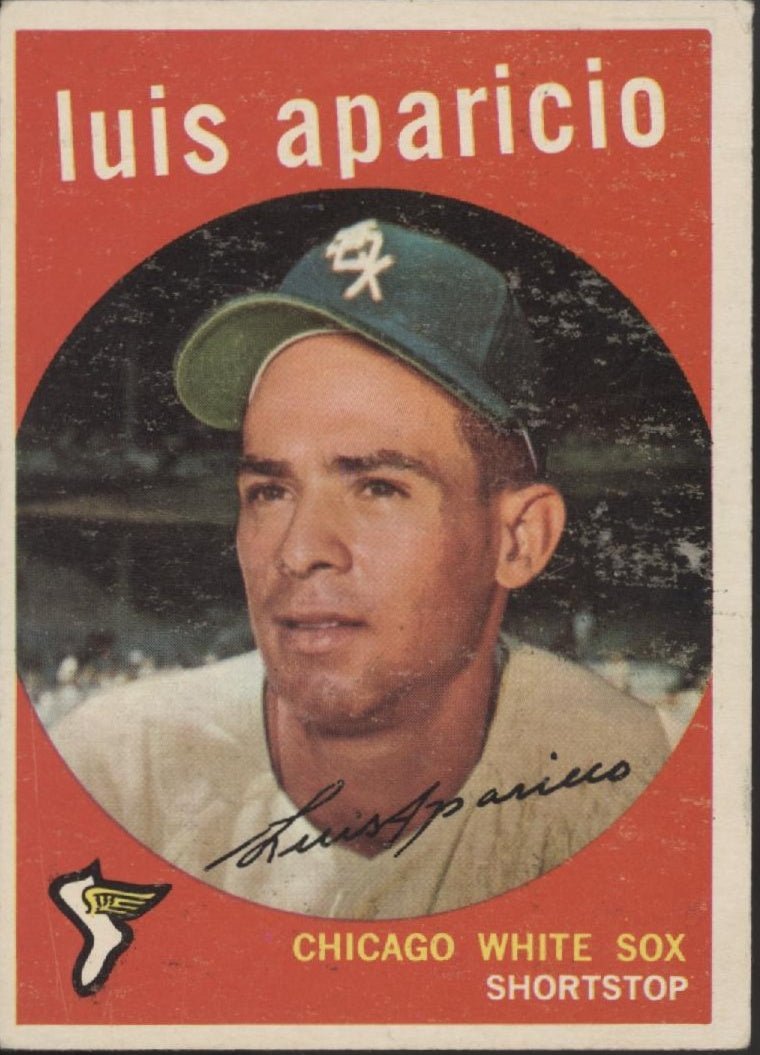 Luis Aparicio 1959 Topps #310 Chicago White Sox VG - Collector Store LLC