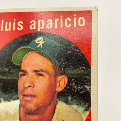 Luis Aparicio 1959 Topps #310 Chicago White Sox VG - Collector Store LLC