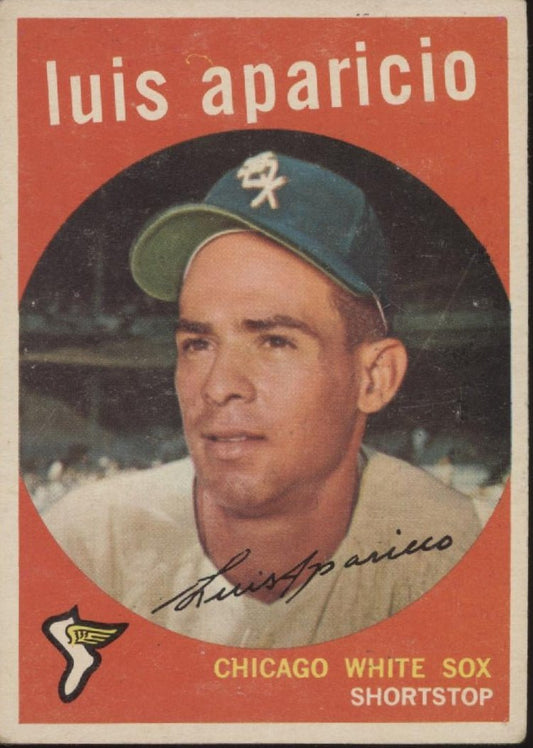 Luis Aparicio 1959 Topps #310 Chicago White Sox VG - EX - Collector Store LLC
