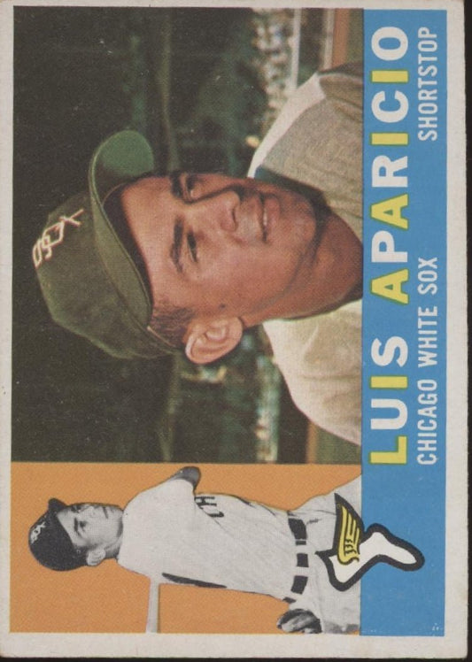 Luis Aparicio 1960 Topps #240 Chicago White Sox VG - Collector Store LLC