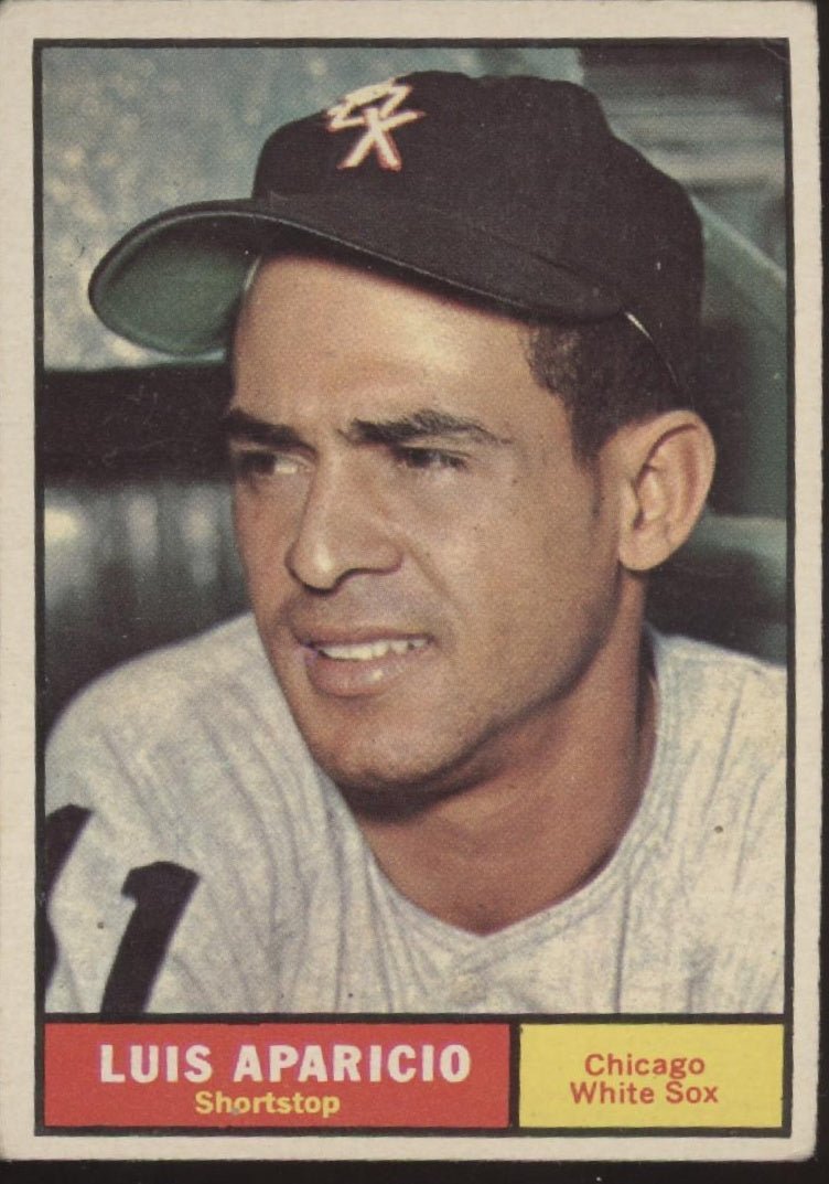 Luis Aparicio 1961 Topps #440 Chicago White Sox VG - EX - Collector Store LLC