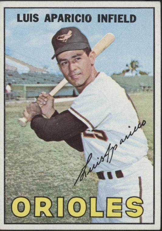 Luis Aparicio 1967 Topps #60 Baltimore Orioles VG - EX #2 - Collector Store LLC