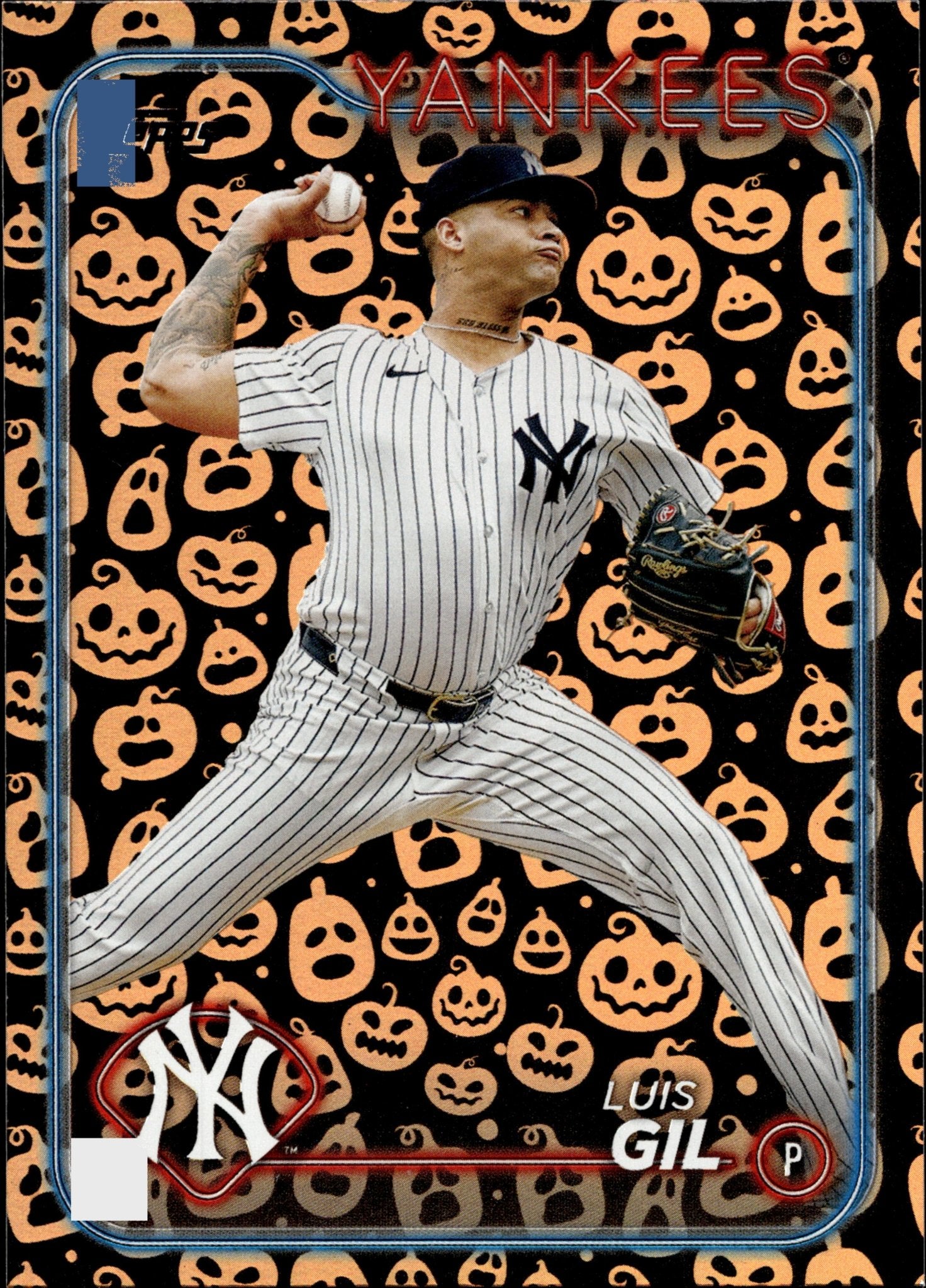 Luis Gil 2024 Topps Update Series Jack - O - Lantern Foil #US13 - Collector Store LLC