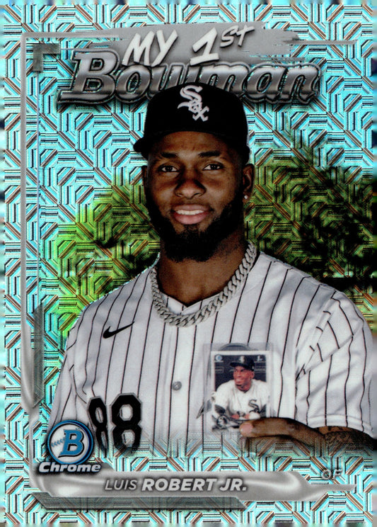 Luis Robert Jr. 2024 Bowman Chrome My 1st Bowman Mojo Refractor - Collector Store LLC