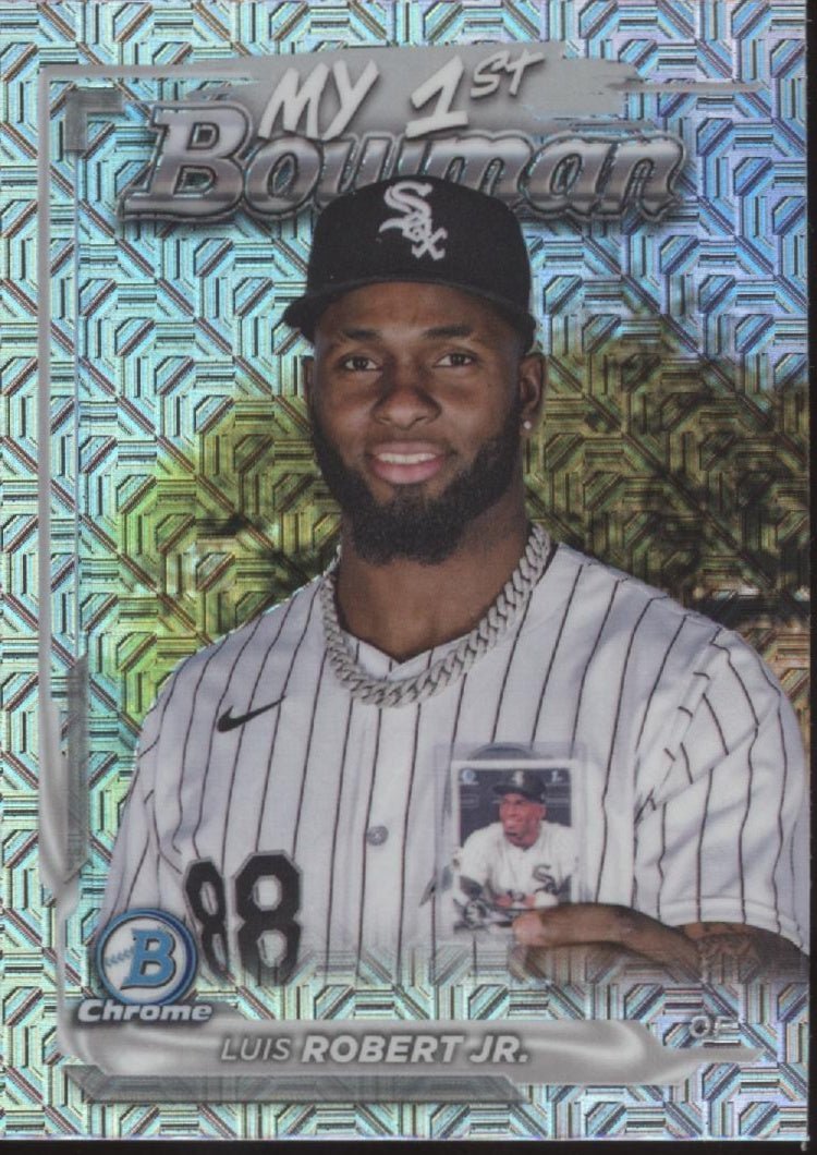 Luis Robert Jr. 2024 Bowman Chrome My 1st Bowman Mojo Refractor #M1B - 3 - Collector Store LLC