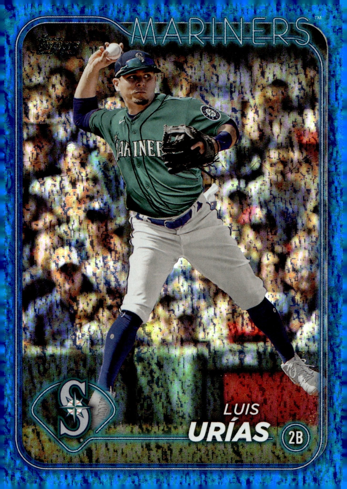 Luis Urias 2024 Topps Series 2 Blue Foil 784/999 #674 - Collector Store LLC