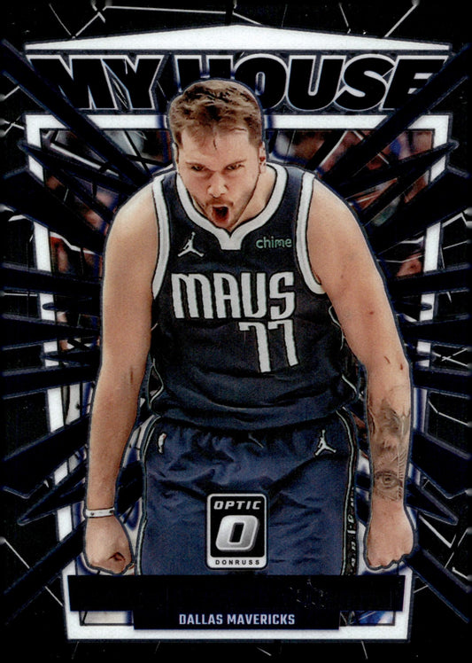 Luka Doncic 2023 - 24 Panini Donruss Optic My House #1 - Collector Store LLC