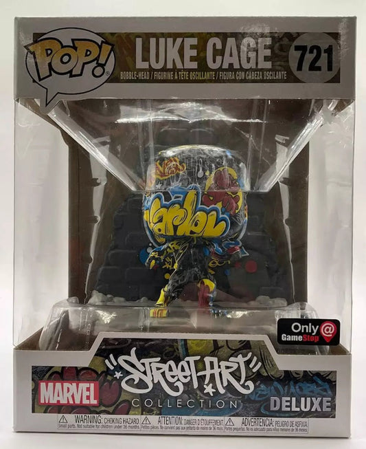 Luke Cage Funko Pop! Street Art Collection #721 GameStop Exclusive - Collector Store LLC