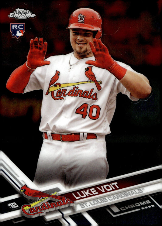 Luke Voit 2017 Topps Chrome RC #HMT36 - Collector Store LLC