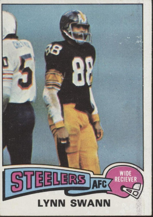 Lynn Swann 1975 Topps #282 Pittsburgh Steelers VG - Collector Store LLC