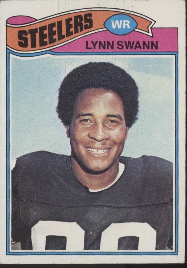 Lynn Swann 1977 Topps #195 Pittsburgh Steelers VG - Collector Store LLC