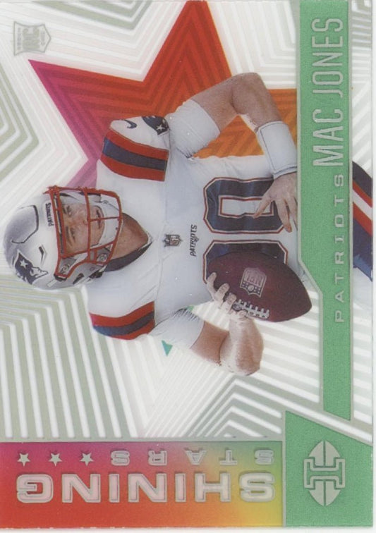 Mac Jones 2021 Panini Illusions Shining Stars RC #SS - 16 - Collector Store LLC