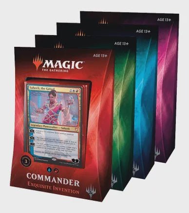 Magic the Gathering: 2018 Commander Deck (Set of 4) - Collector Store LLC