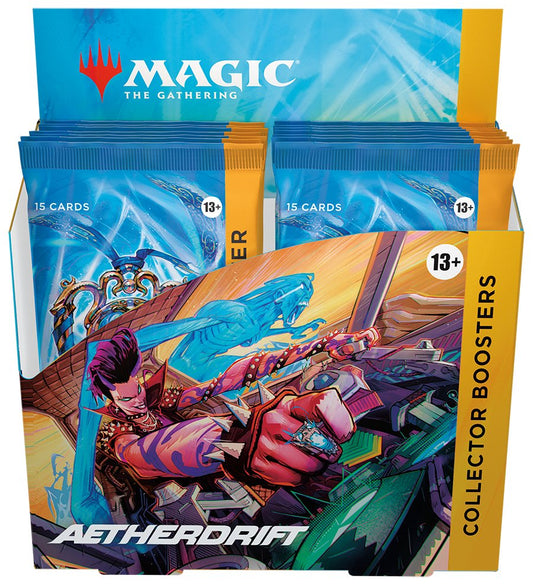 Magic the Gathering: Aetherdrift Collector Booster Box *Expected Release Date 02 - 14 - 2025* - Collector Store LLC