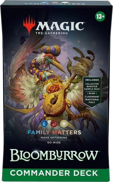 bloomburrow card binder Magic the Gathering: Bloomburrow Commander Deck