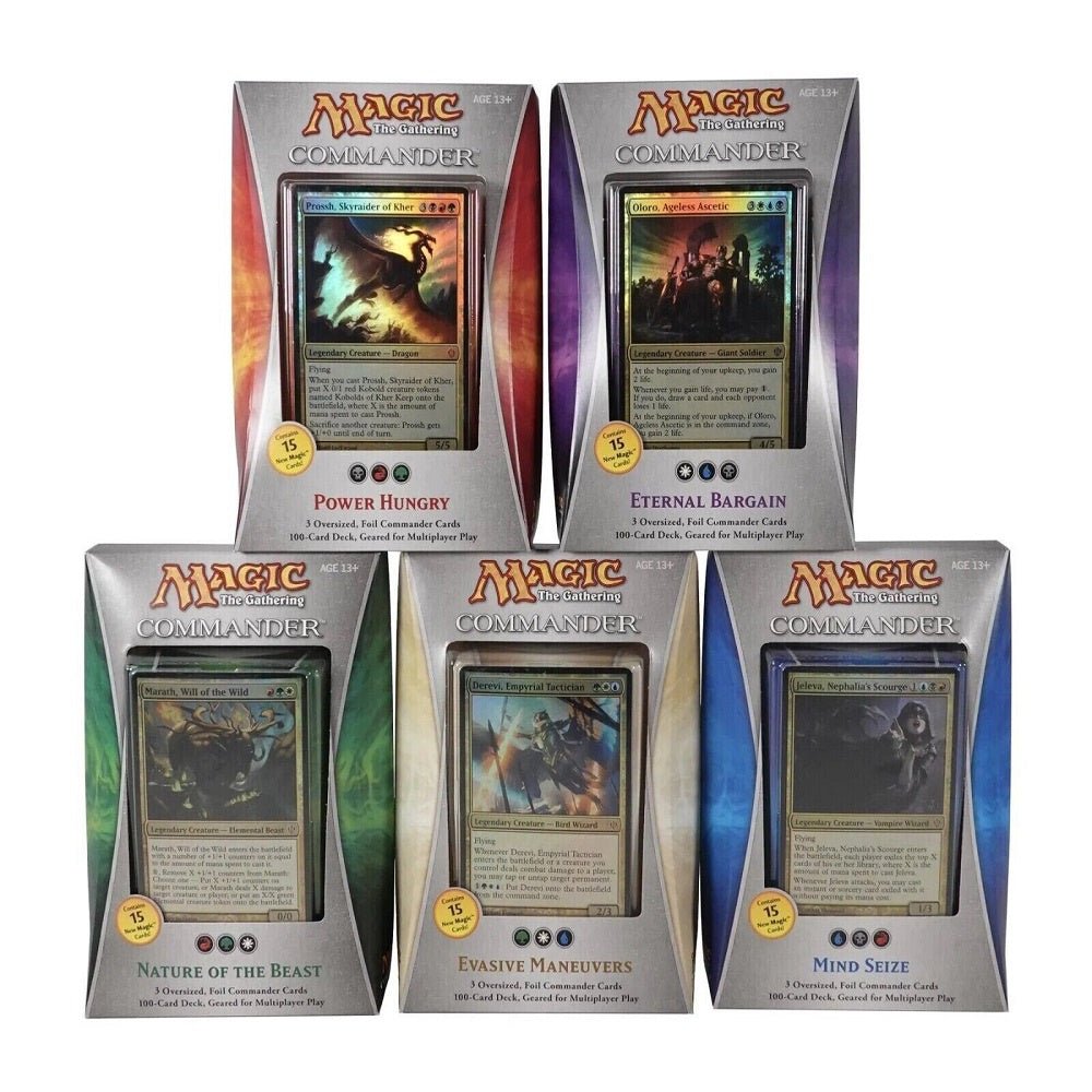 Magic the Gathering: Commander 2013 Decks (Set - of - 5) - Collector Store LLC