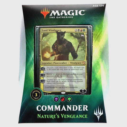 Magic the Gathering: Commander 2018 Nature's Vengeance Deck - Collector Store LLC