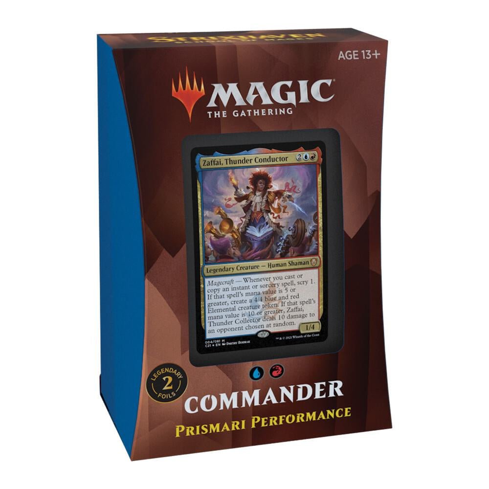 Magic the Gathering: Commander 2021 Commander Deck - Prismari Performance - Collector Store LLC