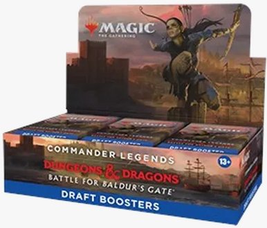 Magic the Gathering: Commander Legends Battle for Baldur's Gate Draft Booster Box - Collector Store LLC