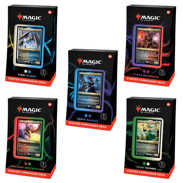Magic the Gathering: Commander Starter Decks *Set of 5