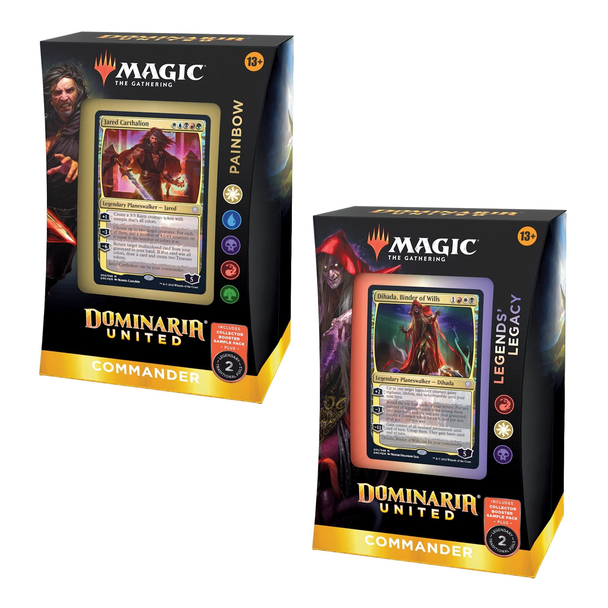 Magic the Gathering: Dominaria United Commander Decks Set of 2 - Collector Store LLC